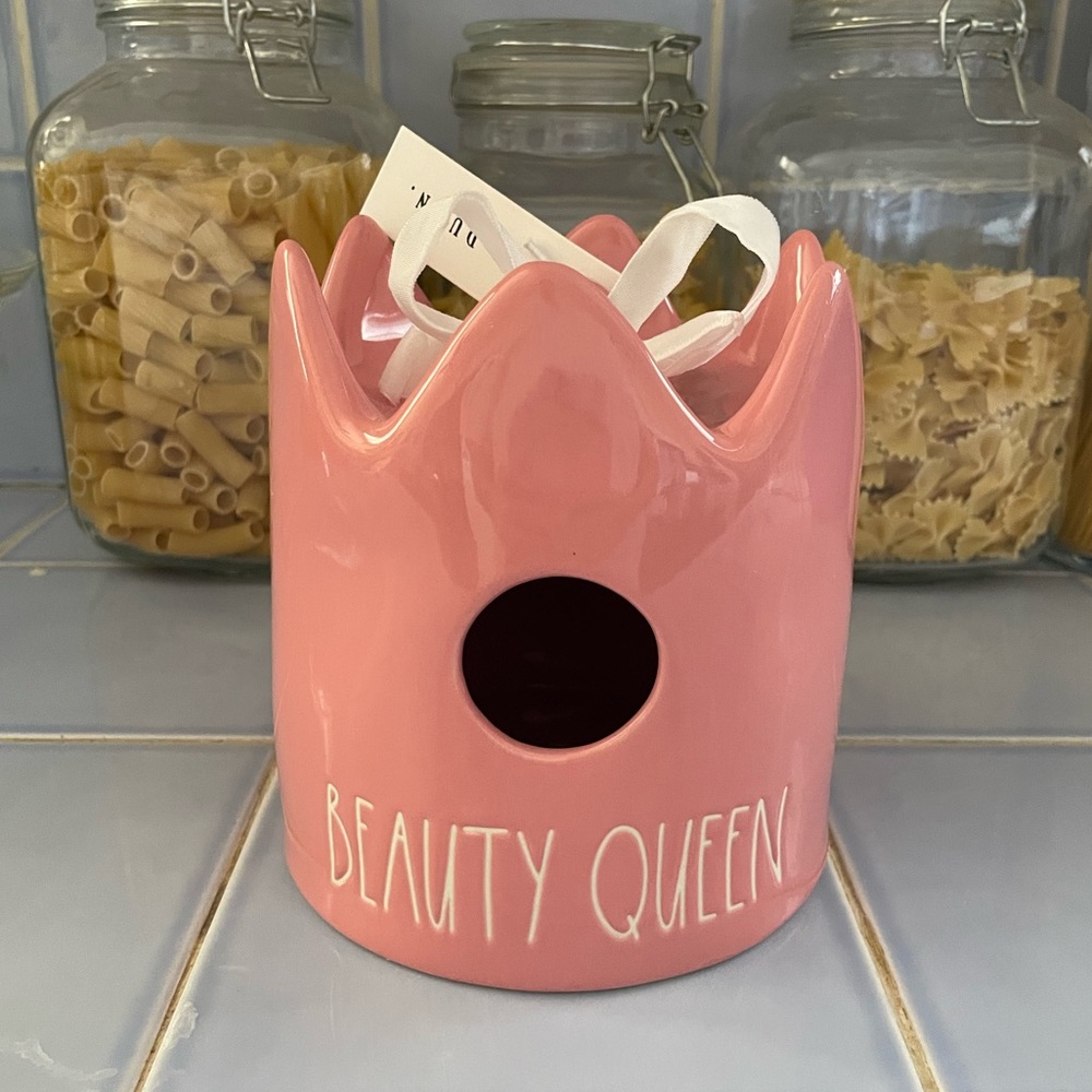 Rae Dunn birdhouse